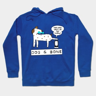 Dog and Bone Cockney London Design Hoodie